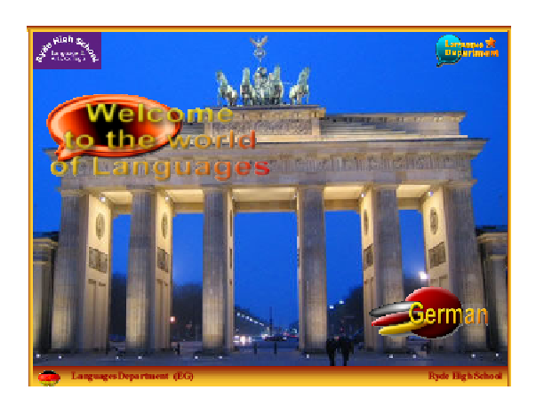 Postcard to award the good work in German